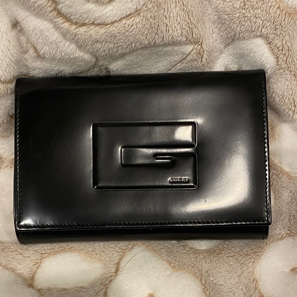 Gucci Black Leather Men's Wallet